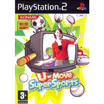 U-move Super Sports-Duits (PlayStation 2) Gebruikt