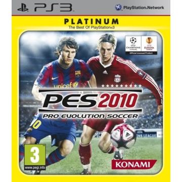 Pro Evolution Soccer 2010-Platinum (PlayStation 3) Gebruikt