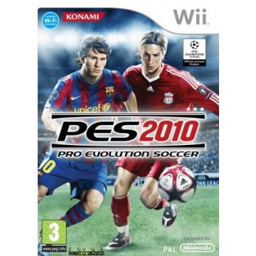 Pro Evolution Soccer 2010-Standaard (Wii) Gebruikt