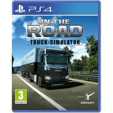 On the Road Truck Simulator-Standaard (PlayStation 4) Nieuw