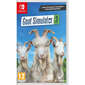 Goat Simulator 3-Standaard (Switch) Nieuw