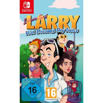 Leisure Suit Larry Wet Dreams Dry Twice-Duits (Switch) Gebruikt