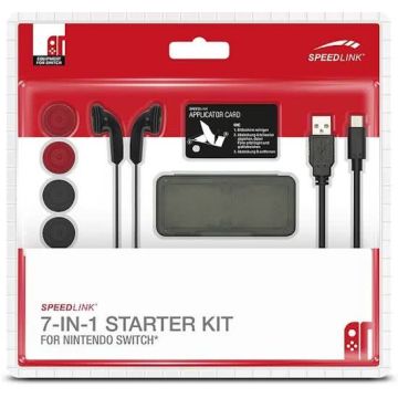 Speedlink 7-in-1 Starter Kit-Zwart (Switch) Nieuw