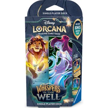 Disney Lorcana TCG Whispers in the Well Starter Deck-Simba / Megara (Diversen) Nieuw