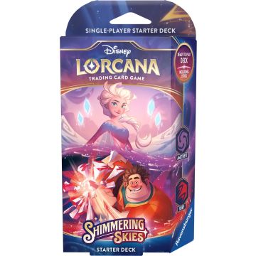 Disney Lorcana TCG Shimmering Skies Starter Deck-Amethyst & Ruby (Diversen) Nieuw