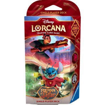 Disney Lorcana TCG Reign of Jafar Starter Deck-Ruby & Steel (Diversen) Nieuw