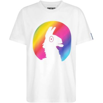 Epic Games Fortnite Rainbow Llama T-Shirt-Maat L (Diversen) Nieuw