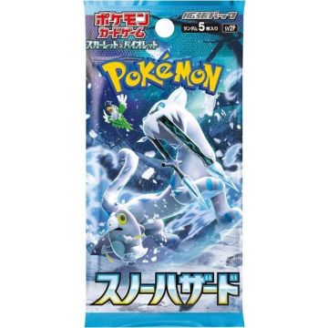 Pokémon TCG Scarlet & Violet Snow Hazard-Booster Pack Japans (Diversen) Nieuw
