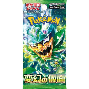 Pokémon TCG Scarlet & Violet Mask of Change-Booster Pack Japans (Diversen) Nieuw