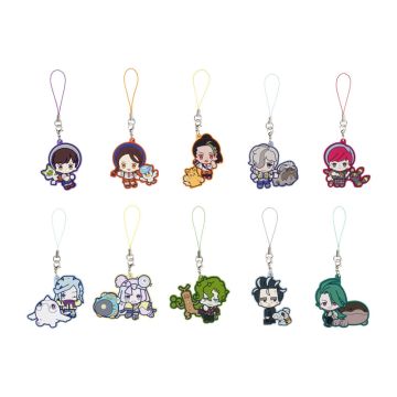 Pokémon Center Rubber Strap Keychain Collection Blinde Verpakking-Pokémon Trainers Paldea (Diversen) Nieuw