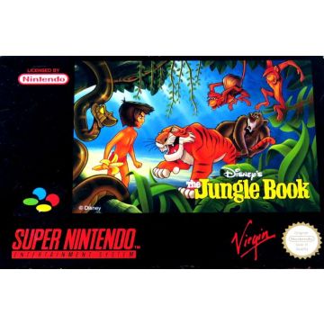 Disney's The Jungle Book-Standaard (SNES) Gebruikt