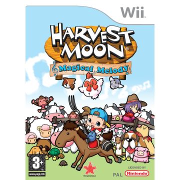 Harvest Moon Magical Melody-Standaard (Wii) Gebruikt