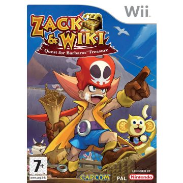 Zack & Wiki Quest for Barbaro's Treasure-Standaard (Wii) Gebruikt