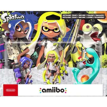 Nintendo Amiibo Splatoon 3 Triple Pack-Octoling / Inkling / Smallfry (Diversen) Nieuw