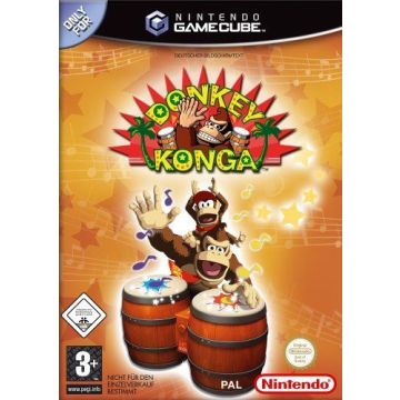 Donkey Konga-Standaard (GameCube) Gebruikt