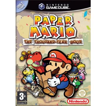 Paper Mario The Thousand-Year Door-Standaard (GameCube) Gebruikt