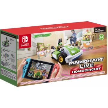 Nintendo Mario Kart Live Home Circuit Set-Luigi (Switch) Gebruikt
