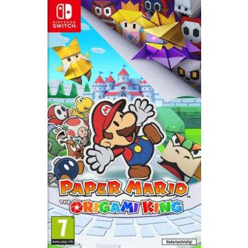 Paper Mario The Origami King-Standaard (Switch) Gebruikt