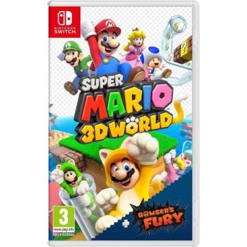 Super Mario 3D World + Bowser's Fury-Standaard (Switch) Nieuw
