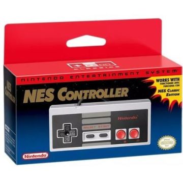 Nintendo Classic Mini NES Controller-Zwart / Grijs (NES) Gebruikt