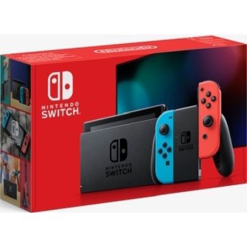 Nintendo Switch Console 2019 Upgrade-Rood/Blauw Joy-Con (Switch) Nieuw