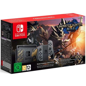 Nintendo Switch Console 2019 Upgrade Special Edition-Monster Hunter Rise (Switch) Nieuw