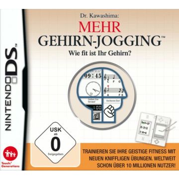 Dr. Kawashima's More Brain Training-Duits (NDS) Gebruikt