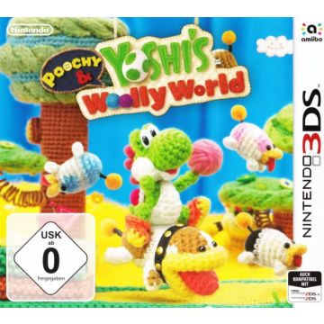 Poochy & Yoshi's Woolly World-Duits (3DS) Gebruikt