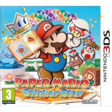 Paper Mario Sticker Star-Standaard (3DS) Gebruikt