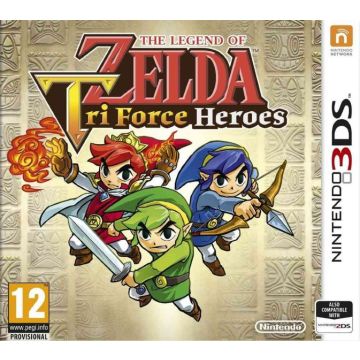 The Legend of Zelda Tri Force Heroes-Standaard (3DS) Nieuw