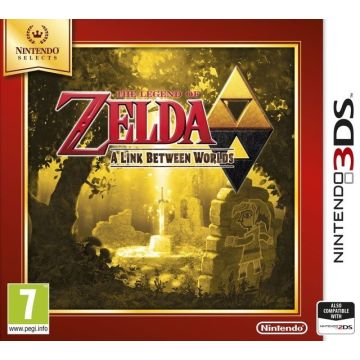 The Legend of Zelda A Link Between Worlds-Nintendo Selects (3DS) Gebruikt