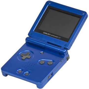 Nintendo Game Boy Advance SP-Blauw (GBA) Gebruikt