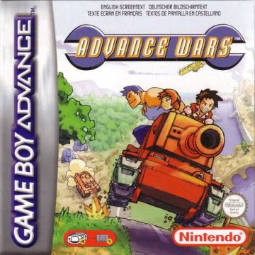 Advance Wars-Standaard (GBA) Gebruikt