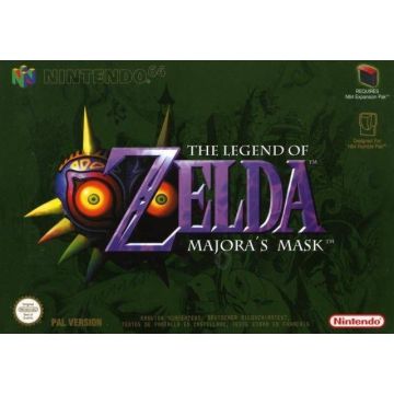 The Legend of Zelda Majora's Mask-Standaard (N64) Gebruikt