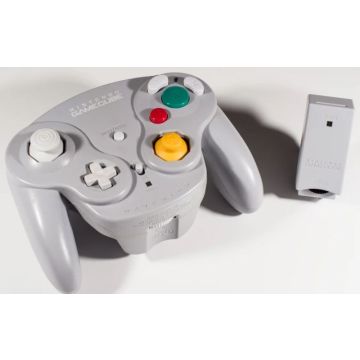 Nintendo GameCube WaveBird Controller-Grijs (GameCube) Gebruikt