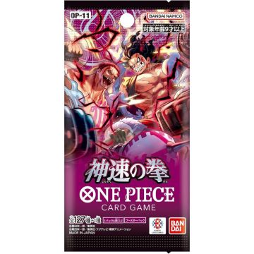 Bandai One Piece TCG A Fist of Divine Speed (OP-11)-Booster Pack Japans (Diversen) Nieuw