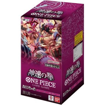 Bandai One Piece TCG A Fist of Divine Speed (OP-11)-Booster Box Japans (Diversen) Nieuw