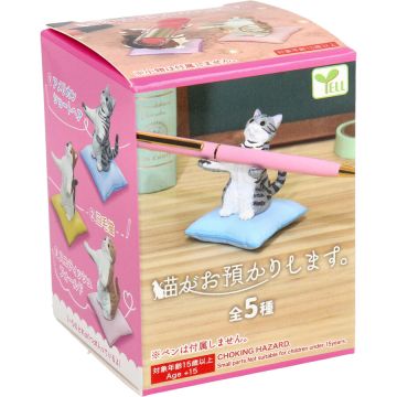 Yell World Pen Holding Animals Mini Figure Blinde Verpakking-Cats (Diversen) Nieuw