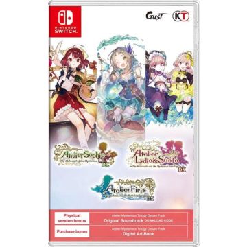 Atelier Mysterious Trilogy Deluxe Pack-Asia Import (Switch) Nieuw