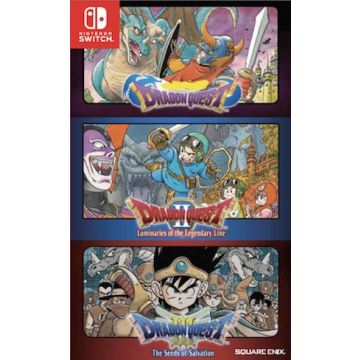 Dragon Quest Collection 1+2+3-Asia Import (Switch) Nieuw