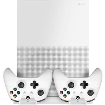 Piranha Xbox One S Vertical Charging Stand-Incl. 2x 800mAh RC (Xbox One) Nieuw