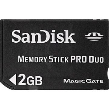 Sony Memory Stick PRO Duo-2GB (PSP) Gebruikt