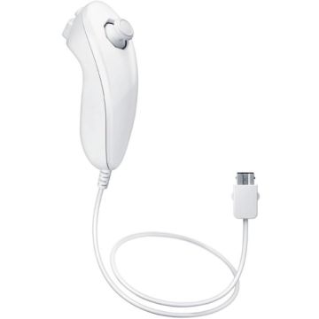 Merkloos Wii Nunchuk-Wit (Diversen) Nieuw