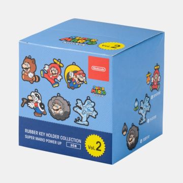 Nintendo Super Mario Rubber Key Holder Collection Vol. 02 Blinde Verpakking-Power-Up (Diversen) Nieuw