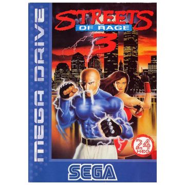 Streets of Rage 3-Standaard (Sega Mega Drive) Gebruikt