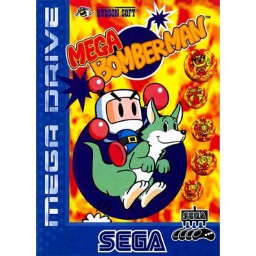 Mega Bomberman-Standaard (Sega Mega Drive) Gebruikt