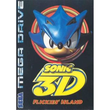 Sonic 3D Flickies' Island-Standaard (Sega Mega Drive) Gebruikt