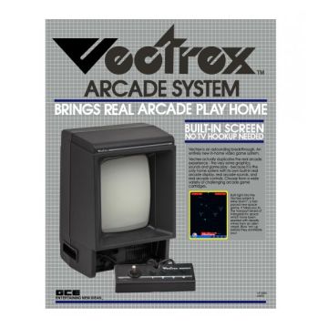 MB Vectrex Incl. Ingebouwd Spel Mine Storm-Boxed (Vectrex) Gebruikt