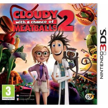 Cloudy with a Chance of Meatballs 2-Standaard (3DS) Gebruikt
