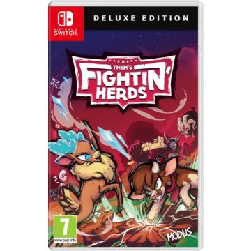 Them's Fightin' Herds-Deluxe Edition (Switch) Nieuw